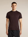  - Icebreaker Merino Blend 125 Cool-Lite Sphere Short Sleeve T-Shirt (Men's) - Bittersweet