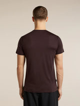  - Icebreaker Merino Blend 125 Cool-Lite Sphere Short Sleeve T-Shirt (Men's) - Bittersweet