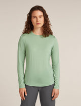 Icebreaker Merino Blend 125 Cool-Lite™ Sphere Long Sleeve T-Shirt (Women's) - Seaglass - Find Your Feet Australia Hobart Launceston Tasmania
