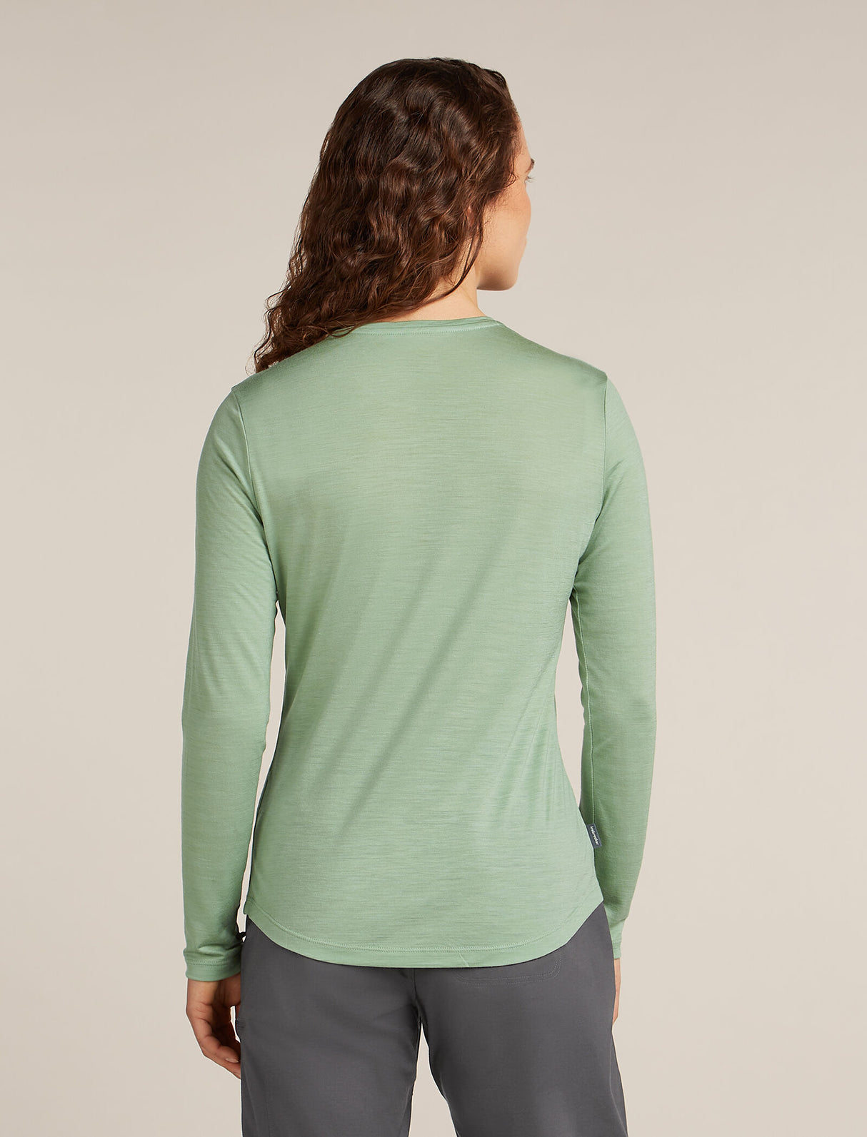 Icebreaker Merino Blend 125 Cool-Lite™ Sphere Long Sleeve T-Shirt (Women's) - Seaglass - Find Your Feet Australia Hobart Launceston Tasmania