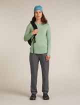 Icebreaker Merino Blend 125 Cool-Lite™ Sphere Long Sleeve T-Shirt (Women's) - Seaglass - Find Your Feet Australia Hobart Launceston Tasmania