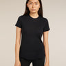 Icebreaker Merino Blend 125 Cool-Lite™ Sphere Short Sleeve T-Shirt (Women's) - Black - Find Your Feet Australia Hobart Launceston Tasmania