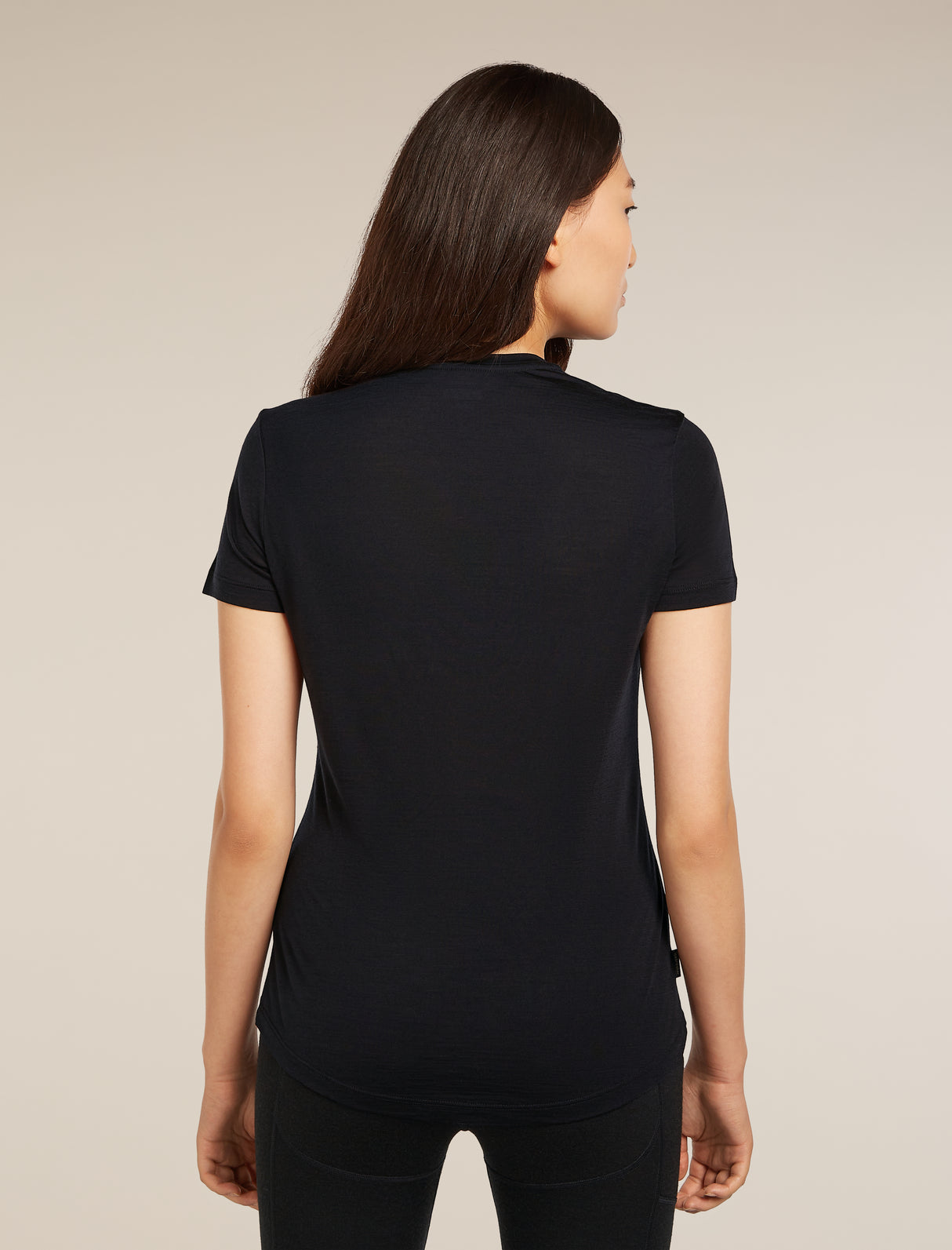Icebreaker Merino Blend 125 Cool-Lite™ Sphere Short Sleeve T-Shirt (Women's) - Black - Find Your Feet Australia Hobart Launceston Tasmania