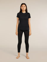 Icebreaker Merino Blend 125 Cool-Lite™ Sphere Short Sleeve T-Shirt (Women's) - Black - Find Your Feet Australia Hobart Launceston Tasmania