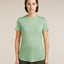 Icebreaker Merino Blend 125 Cool-Lite Sphere Short Sleeve T-Shirt (Women's) - Seaglass