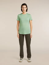 Icebreaker Merino Blend 125 Cool-Lite Sphere Short Sleeve T-Shirt (Women's) - Seaglass