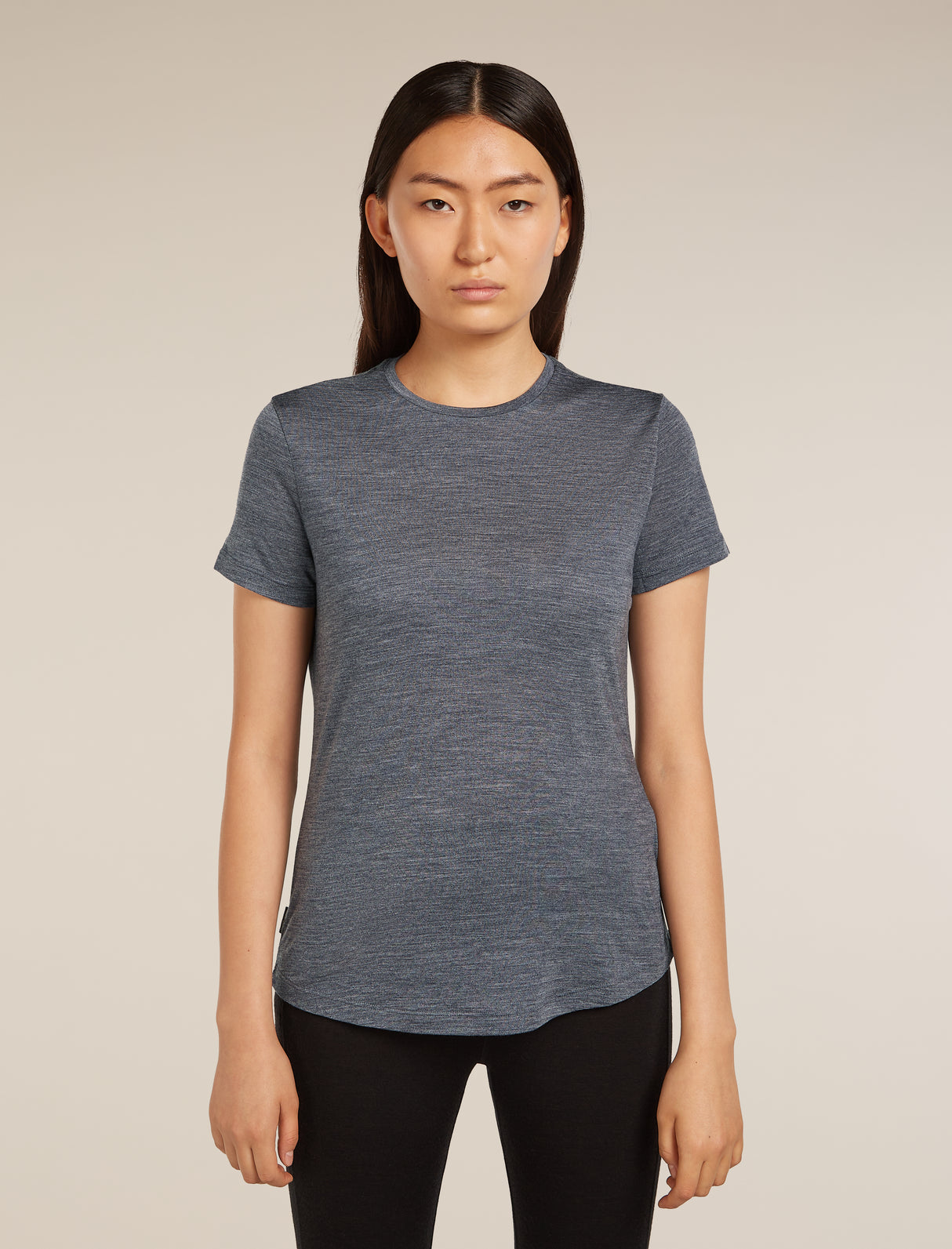 Icebreaker Merino Blend 125 Cool-Lite™ Sphere Short Sleeve T-Shirt (Women's) - Midnight Navy Heather - Find Your Feet Australia Hobart Launceston Tasmania