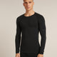 Icebreaker Merino Blend 260 ZoneKnit™ Seamless Long Sleeve Crew Thermal Top (Men's) Icebreaker