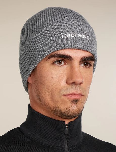 Icebreaker Merino All Day Toque Beanie (Unisex) - Gritstone Heather