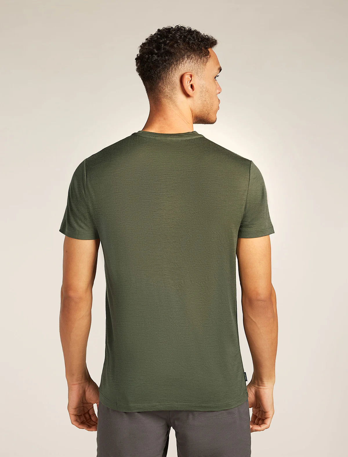 Icebreaker Merino 150 Tech Lite Short Sleeve T-Shirt (Men's) - Adventure Ride - Loden