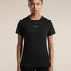 Icebreaker Merino Blend 125 Cool-Lite Speed Short Sleeve T-Shirt (Women's) - Black