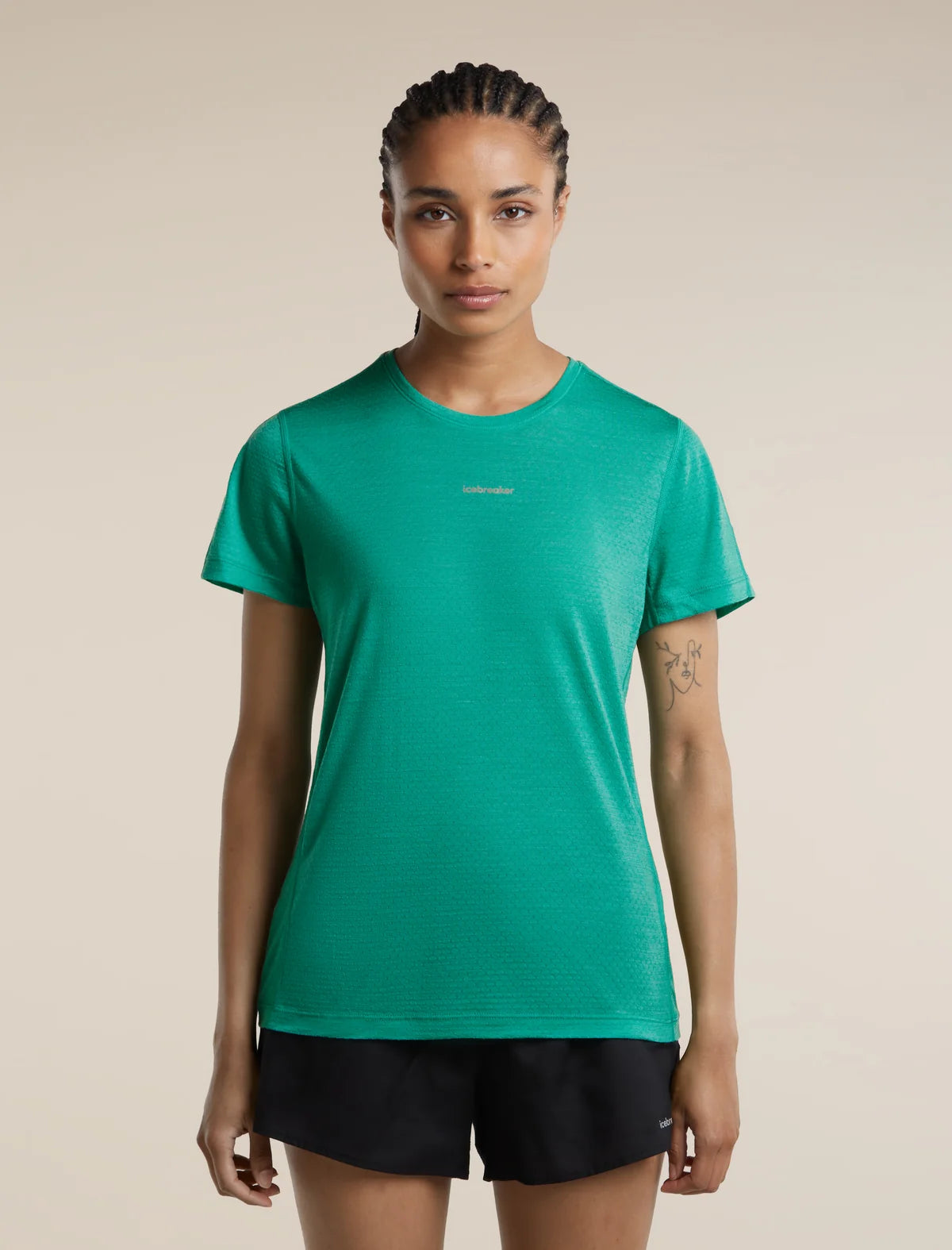  - Icebreaker Merino Blend 125 Cool-Lite Speed Short Sleeve T-Shirt (Women's) - Fresh