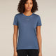 Icebreaker Merino Blend 125 Cool-Lite Speed Short Sleeve T-Shirt (Women's) - Dawn