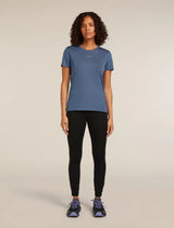 Icebreaker Merino Blend 125 Cool-Lite Speed Short Sleeve T-Shirt (Women's) - Dawn