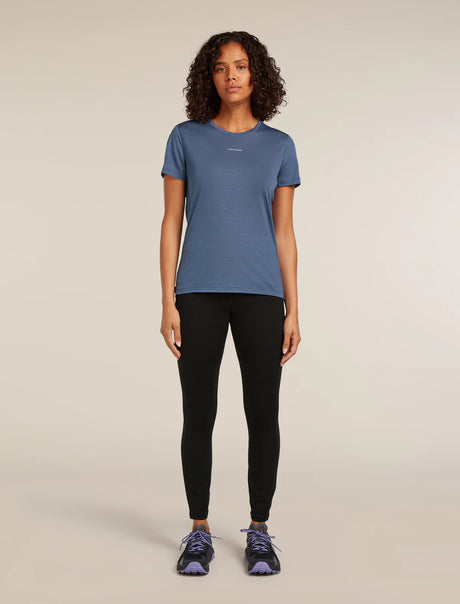 Icebreaker Merino Blend 125 Cool-Lite Speed Short Sleeve T-Shirt (Women's) - Dawn