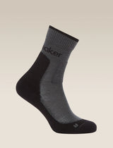 Icebreaker Merino Hike+ Medium Crew Socks (Women's) - Obsidian/Black