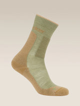 Icebreaker Merino Hike+ Medium Crew Socks (Women's) - Lichen/Sand