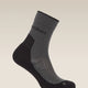 Icebreaker Merino Hike+ Light Crew Socks (Women's) - Obsidian/Black
