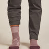 Icebreaker Merino Hike+ Heavy Crew Socks (Women's) - Summit/Java - Find Your Feet Australia Hobart Launceston Tasmania