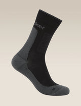 Icebreaker Merino Hike+ Medium Crew Socks (Men's) - Black/Obsidian