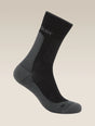 Icebreaker Merino Hike+ Medium Crew Socks (Men's) - Black/Obsidian