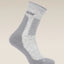 Icebreaker Merino Hike+ Medium Crew Socks (Men's) - Blizzard Heather/Alloy