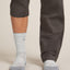 Icebreaker Merino Hike+ Light Crew Socks (Men's) - Blizzard Heather/Alloy - Find Your Feet Australia Hobart Launceston Tasmania