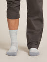 Icebreaker Merino Hike+ Light Crew Socks (Men's) - Blizzard Heather/Alloy - Find Your Feet Australia Hobart Launceston Tasmania