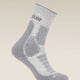 Icebreaker Merino Hike+ Heavy Crew Socks (Men's) - Blizzard Heather/Alloy