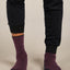 Icebreaker Merino Hike+ Heavy Crew Socks (Men's) - Blizzard Java/Black - Find Your Feet Australia Hobart Launceston Tasmania