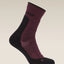 Icebreaker Merino Hike+ Heavy Crew Socks (Men's) - Java/Black