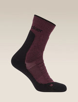 Icebreaker Merino Hike+ Heavy Crew Socks (Men's) - Java/Black