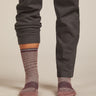 Icebreaker Merino Run+ Ultralight Crew Socks (Women's) - Summit FD/Java/Acid Pink - Find Your Feet Australia Hobart Launceston Tasmania