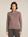 Icebreaker Merino Anniversary Original Long Sleeve Half Zip Top (Women's) Icebreaker