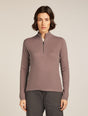 Icebreaker Merino Anniversary Original Long Sleeve Half Zip Top (Women's) Icebreaker