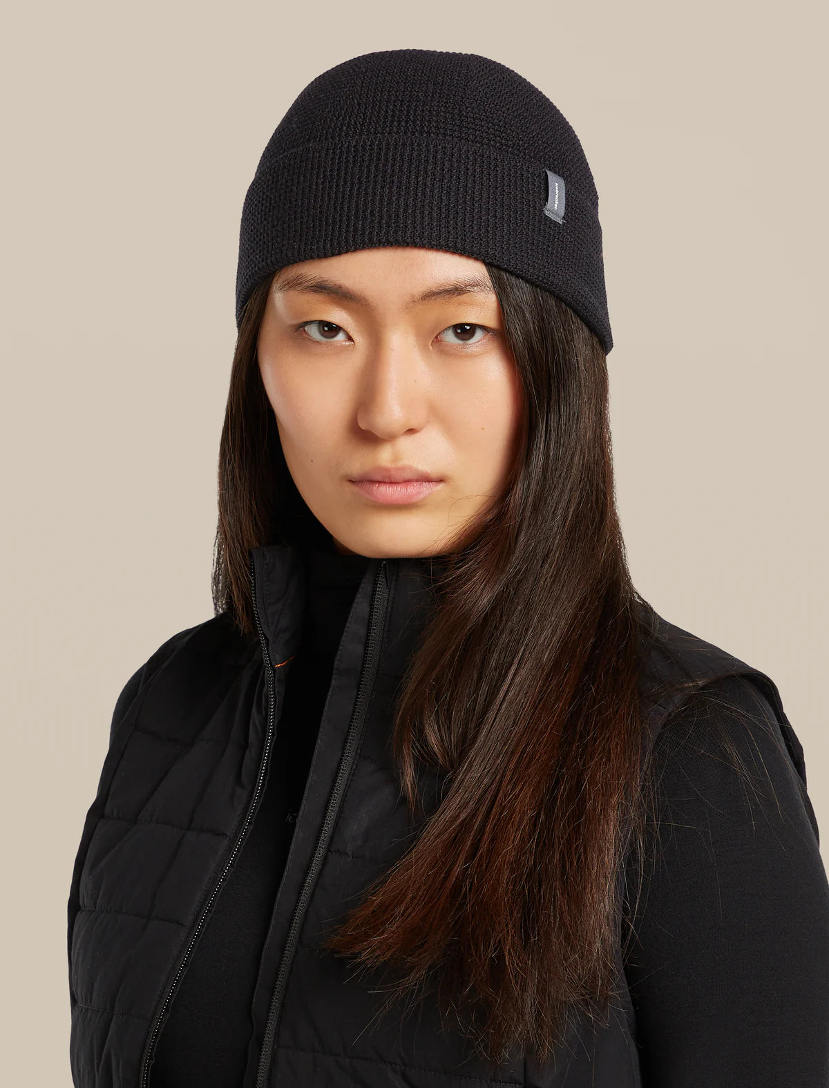 Icebreaker Feadan Cuff Beanie - Black