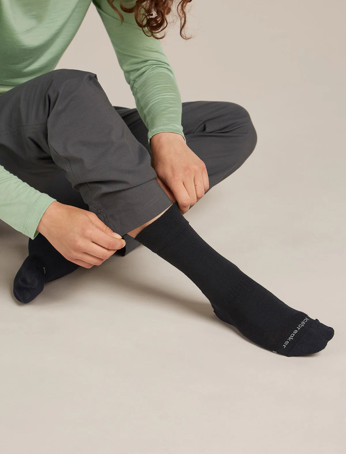 Icebreaker Merino Hike+ Liner Crew Socks (Women's)