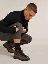 Icebreaker Merino Hike+ Liner Crew Socks (Men's) - Black