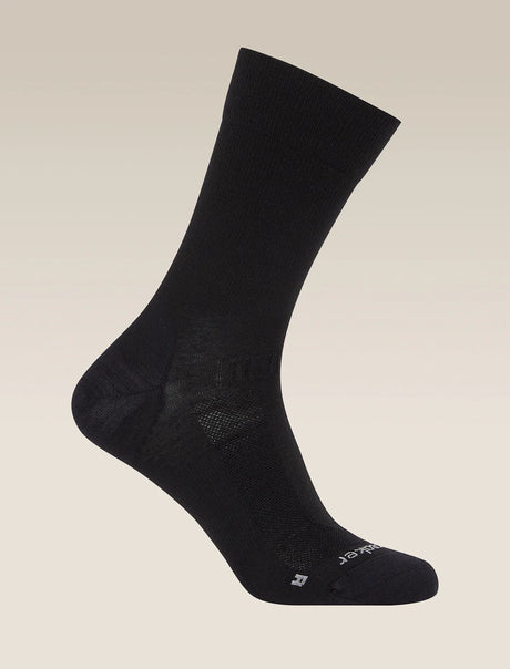 Icebreaker Merino Hike+ Liner Crew Socks (Men's) - Black