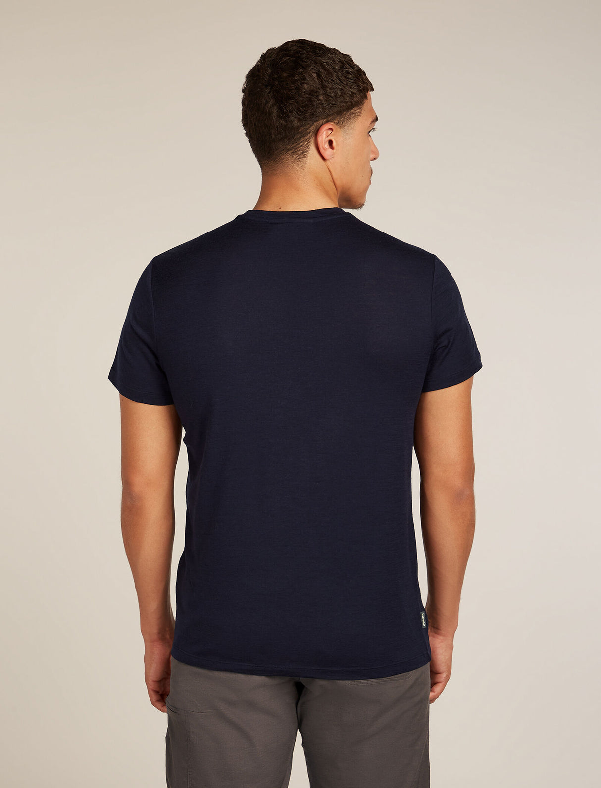 Icebreaker Merino 150 Tech Lite Short Sleeve T-Shirt (Men's) - Bear Tour - Midnight Navy - Find Your Feet Australia Hobart Launceston Tasmania
