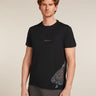 Icebreaker Tech Lite III SS Tee (Men's) - 30th Anniversary - Black - Find Your Feet Australia Hobart Launceston Tasmania