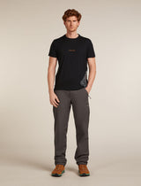 Icebreaker Tech Lite III SS Tee (Men's) - 30th Anniversary - Black - Find Your Feet Australia Hobart Launceston Tasmania