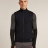 Icebreaker Merino Blend 300 RealFleece™ Descender Vest (Men's) - Black - Find Your Feet Australia Hobart Launceston Tasmania