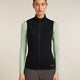 Icebreaker Merino Blend 300 RealFleece Descender Vest (Women's) - Black
