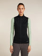 Icebreaker Merino Blend 300 RealFleece Descender Vest (Women's) - Black