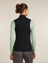 Icebreaker Merino Blend 300 RealFleece Descender Vest (Women's) - Black