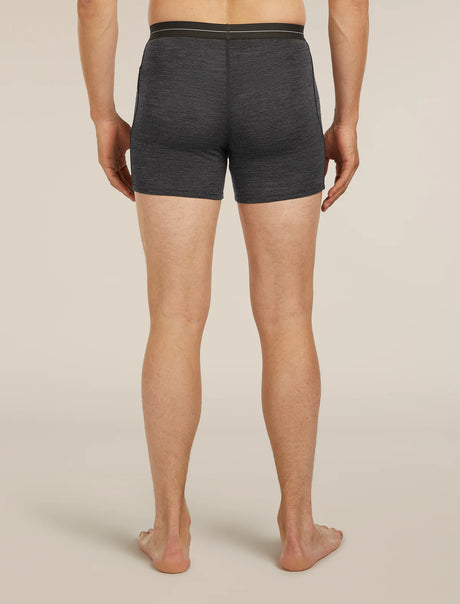 Icebreaker Merino 150 Anatomica Boxers (Men's) - Jet Heather