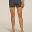 Icebreaker Merino 150 Anatomica Boxers (Men's) - Gritstone Heather/Black Stripe