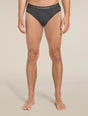 Icebreaker Merino 150 Anatomica Briefs (Men's) - Jet Heather