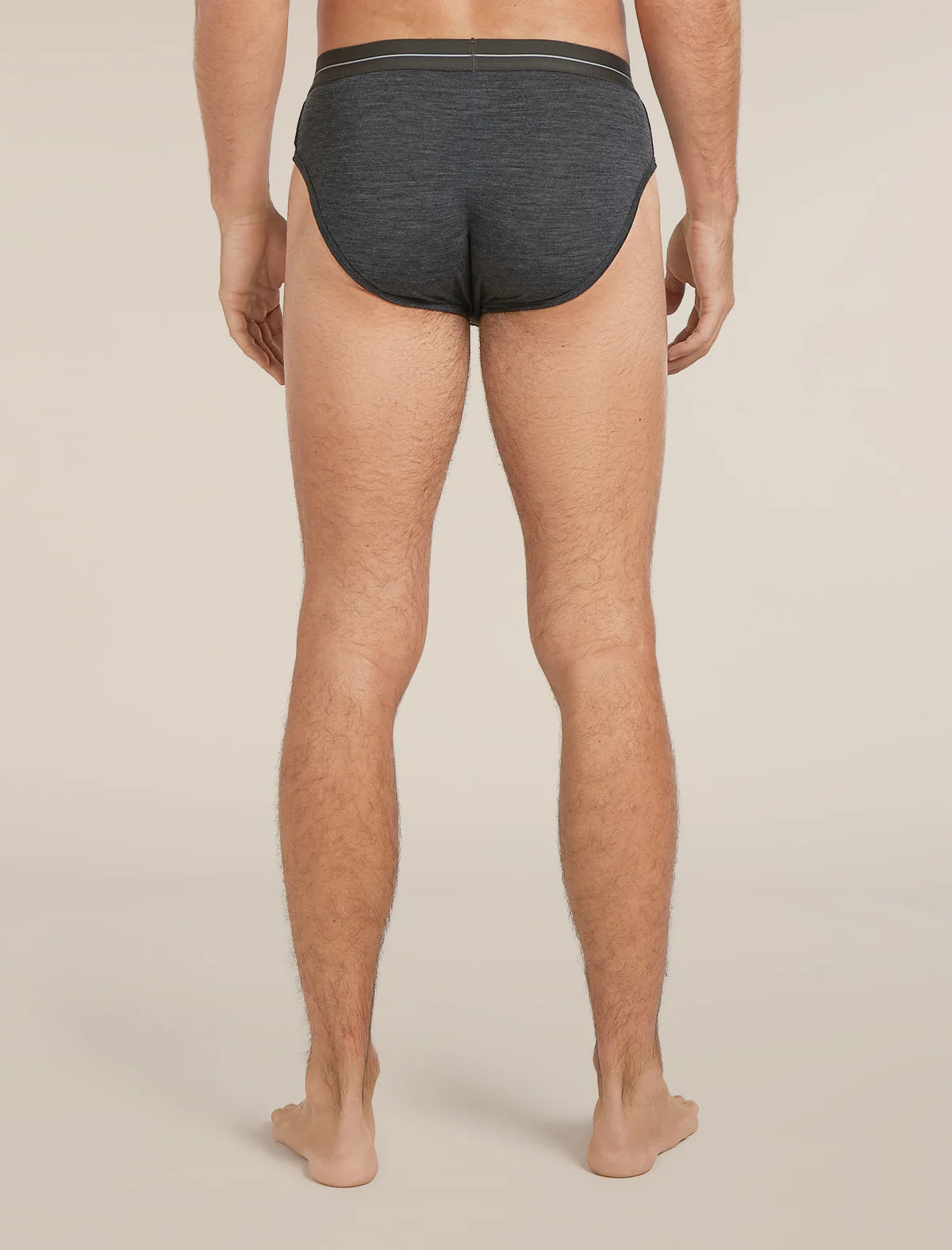 Icebreaker Merino 150 Anatomica Briefs (Men's) - Jet Heather